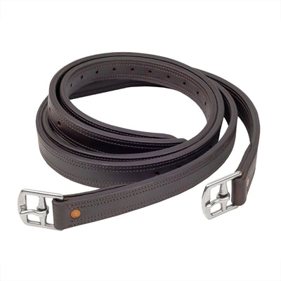 Syd Hill Polo Anti-Stretch Leather Stirrup - Active Equine