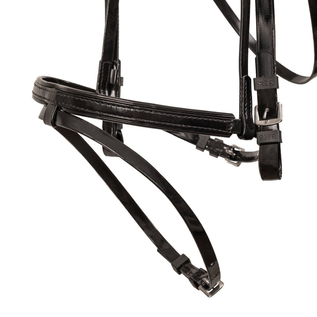 Syd Hill PVC Hanovarian Bridle with Reins - Active Equine