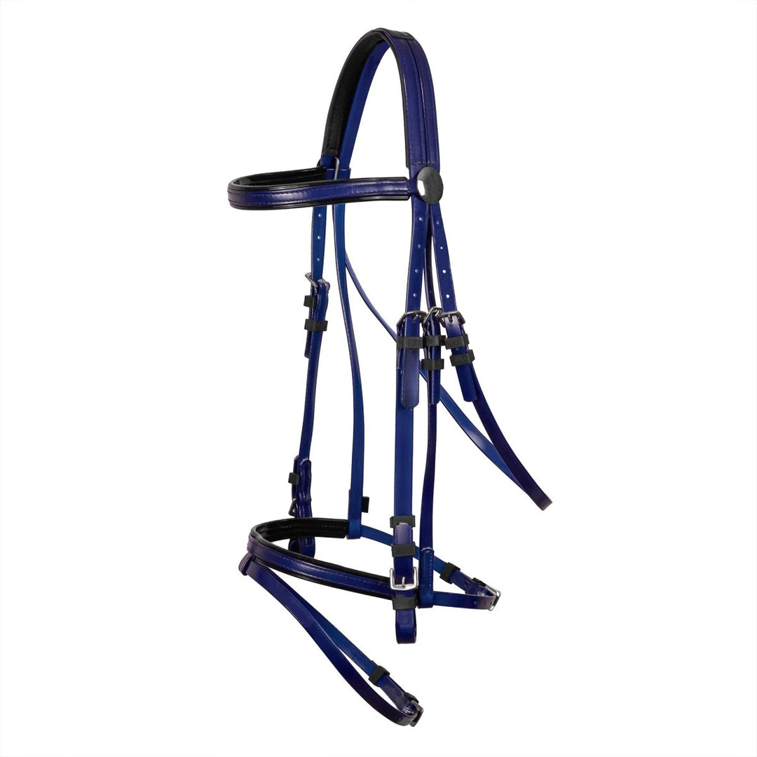 Syd Hill PVC Hanovarian Bridle with Reins - Active Equine
