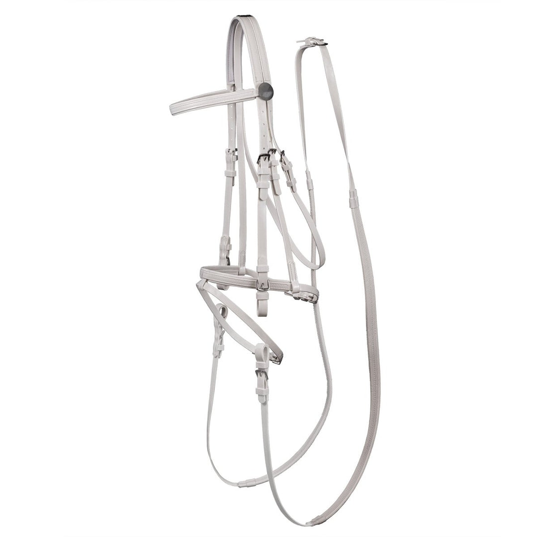 Syd Hill PVC Hanovarian Bridle with Reins - Active Equine