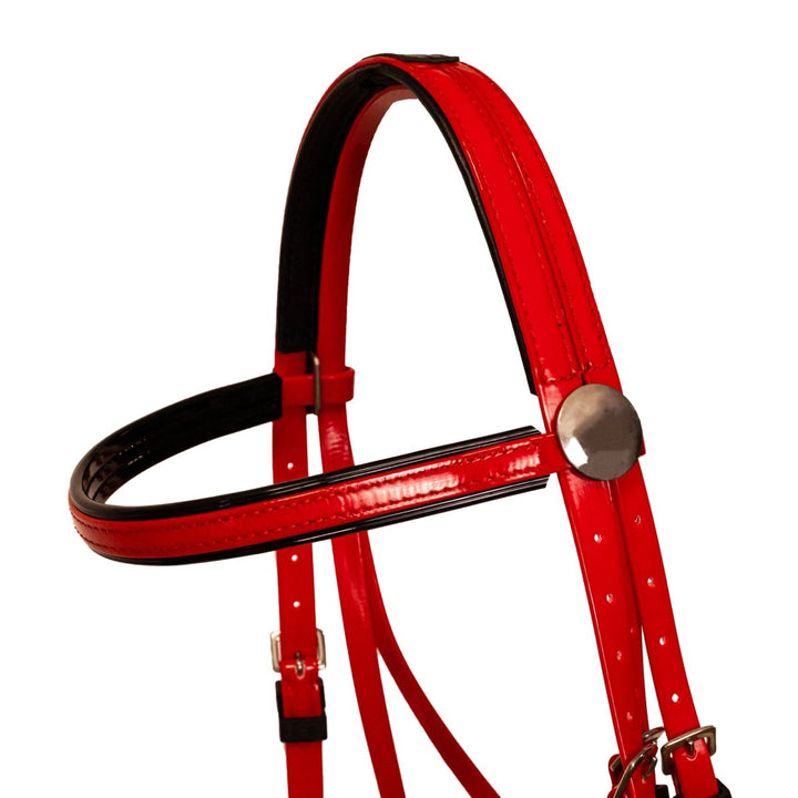 Syd Hill PVC Hanovarian Bridle with Reins - Active Equine