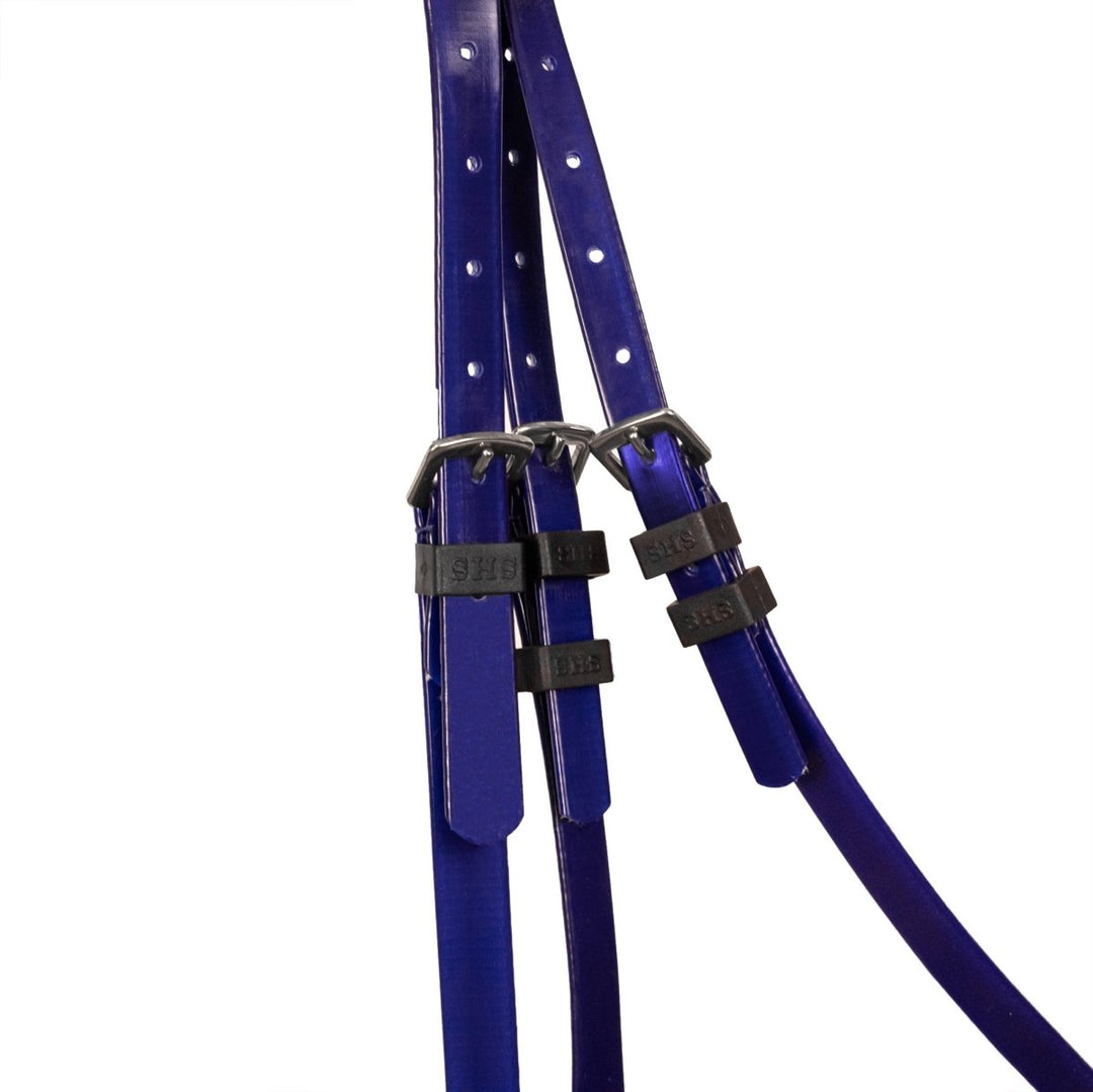 Syd Hill PVC Hanovarian Bridle with Reins - Active Equine