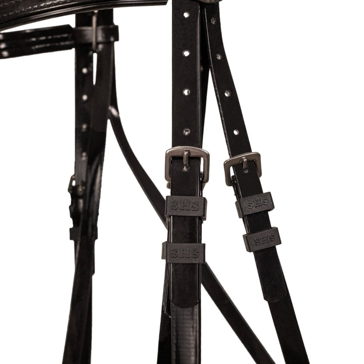 Syd Hill PVC Hanovarian Bridle with Reins - Active Equine