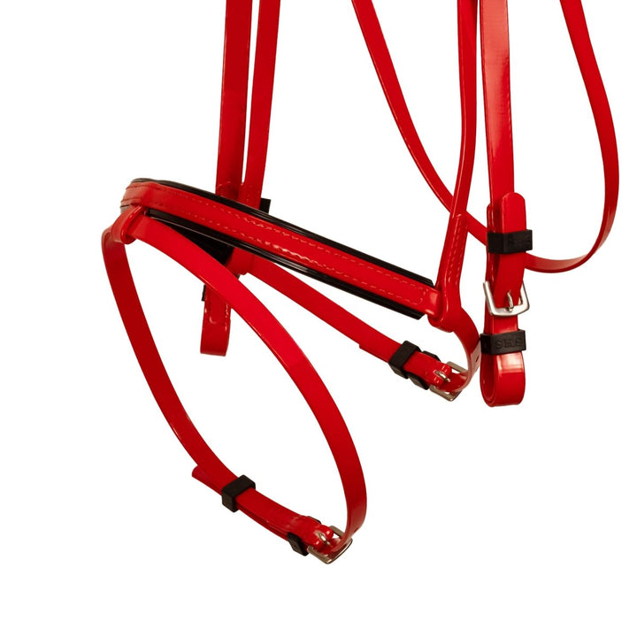 Syd Hill PVC Hanovarian Bridle with Reins - Active Equine