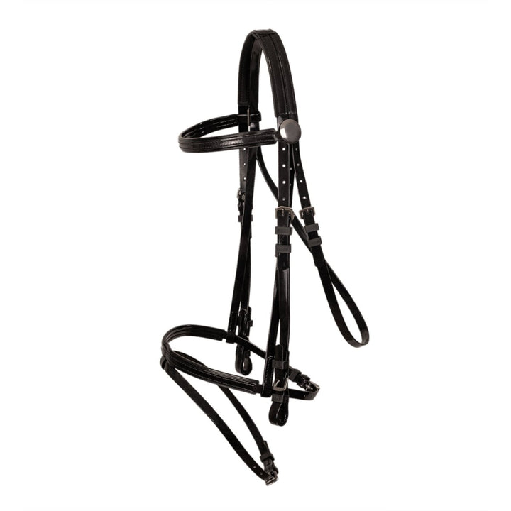 Syd Hill PVC Hanovarian Bridle with Reins - Active Equine