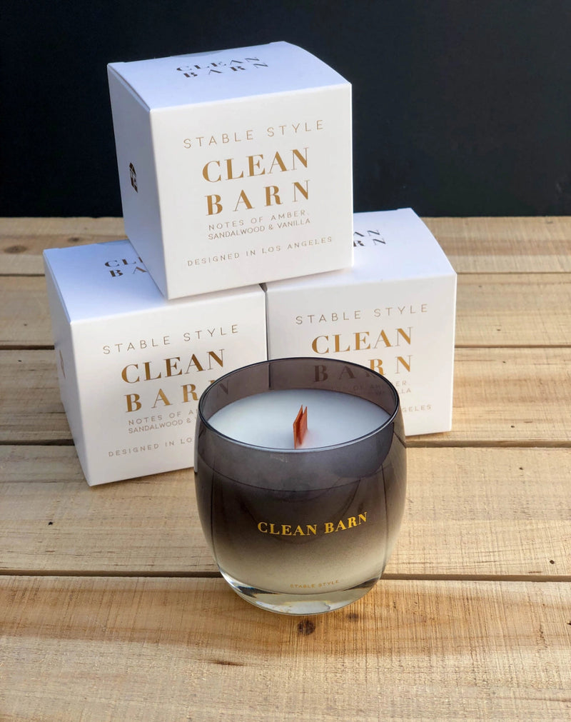 Clean Barn - Soy Wax Candle | Stable Style - Active Equine