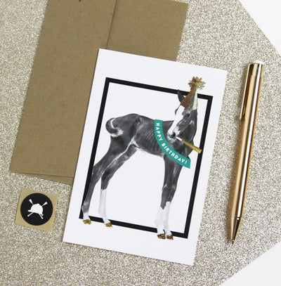 Get Well Soon Equestrian Horse Greeting Card | Hunt Seat Paper Co - Active Equine