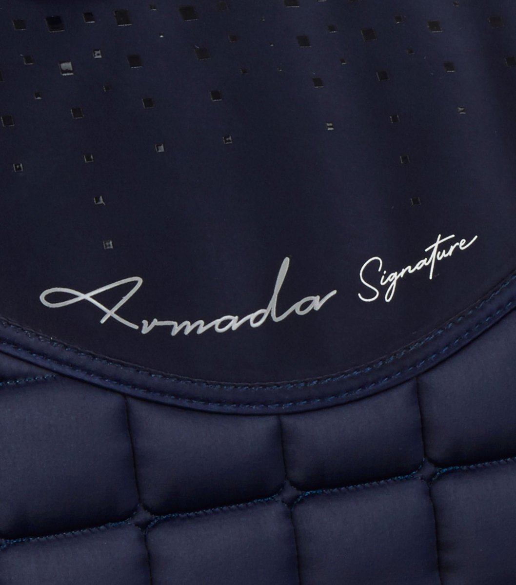 PEI Armada Anti-Slip Dressage Satin Saddle Pad + BONUS Bag - Active Equine