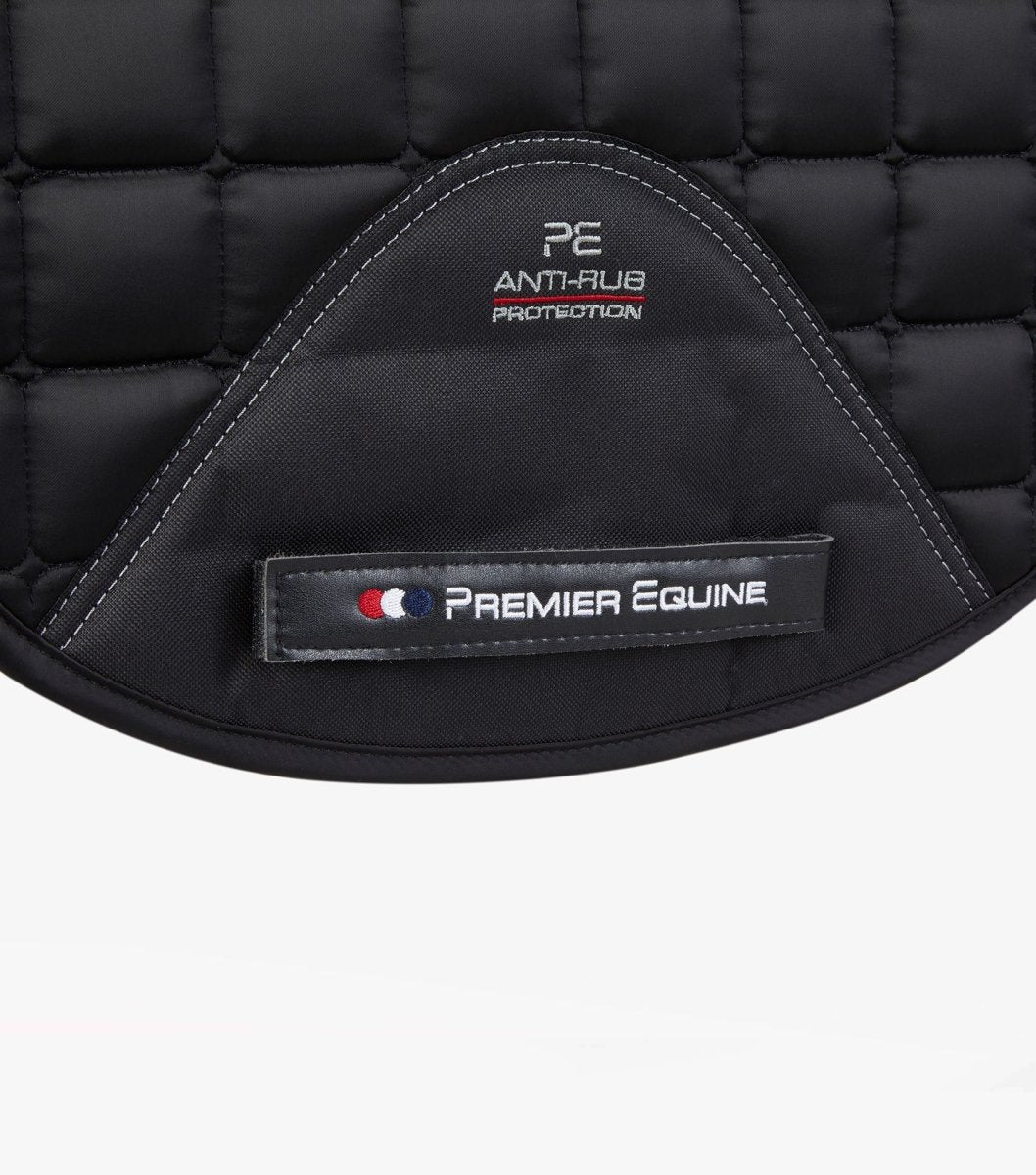 PEI Capella Anti-Slip Wool Dressage Satin Saddle Pad + BONUS Bag - Active Equine