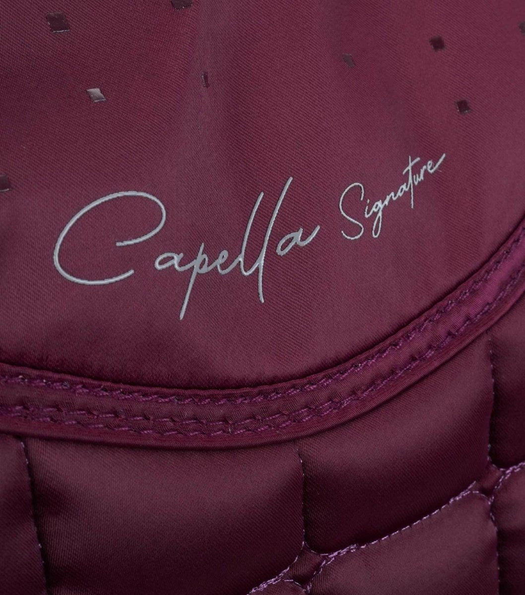 PEI Capella Anti-Slip Wool Dressage Satin Saddle Pad + BONUS Bag - Active Equine
