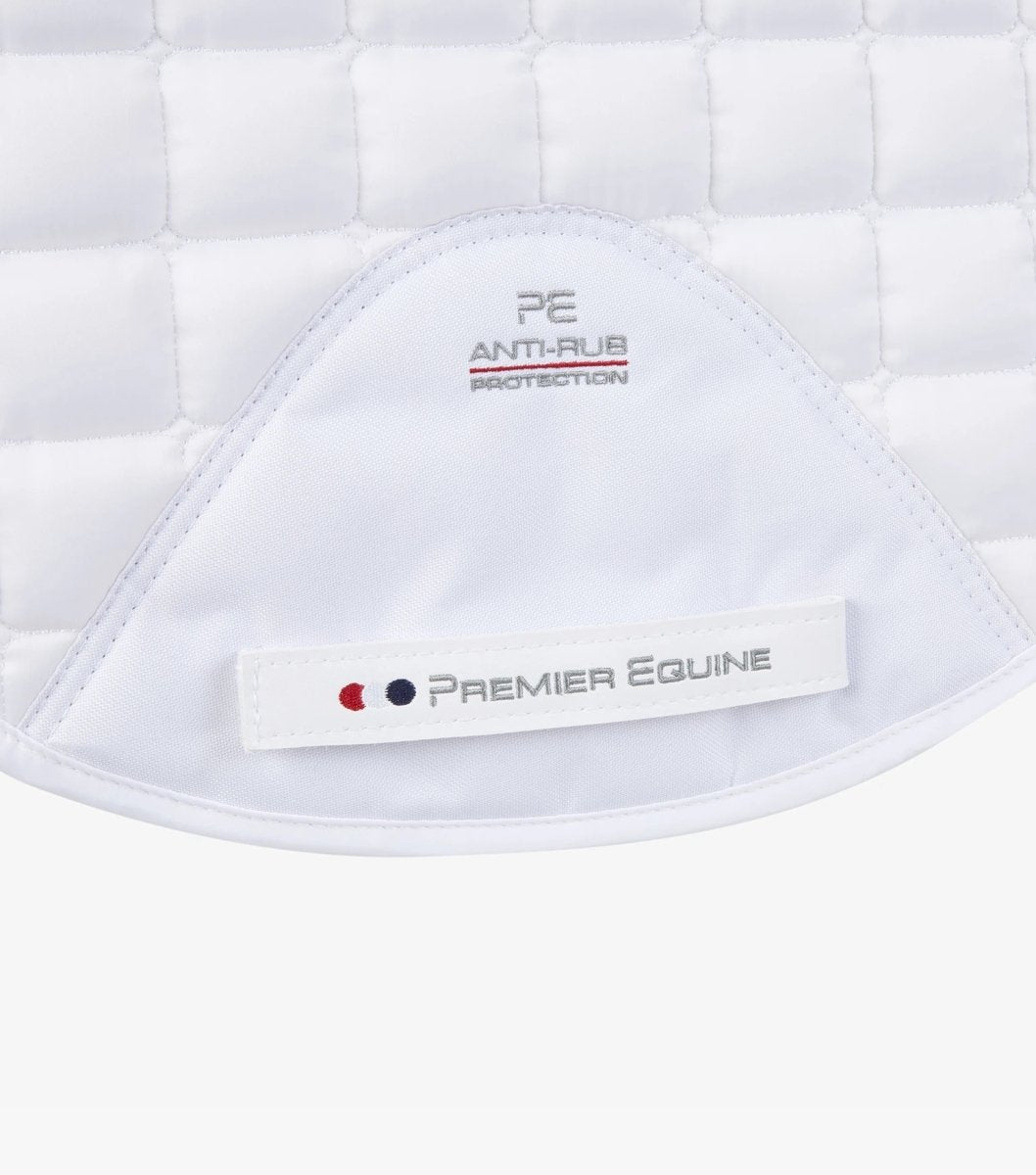 PEI Capella Anti-Slip Wool Dressage Satin Saddle Pad + BONUS Bag - Active Equine