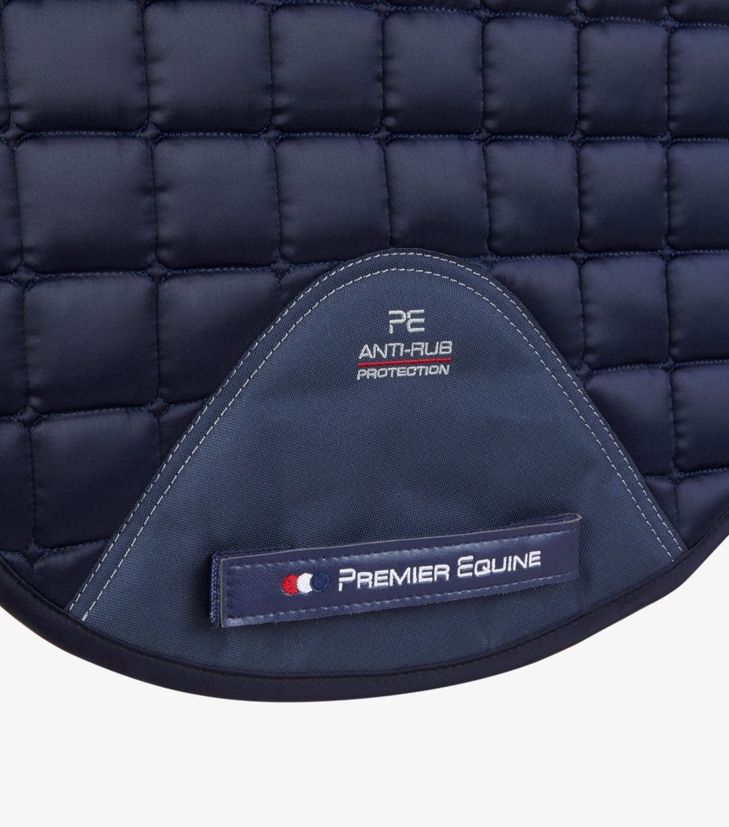 PEI Capella Anti-Slip Wool Dressage Satin Saddle Pad + BONUS Bag - Active Equine