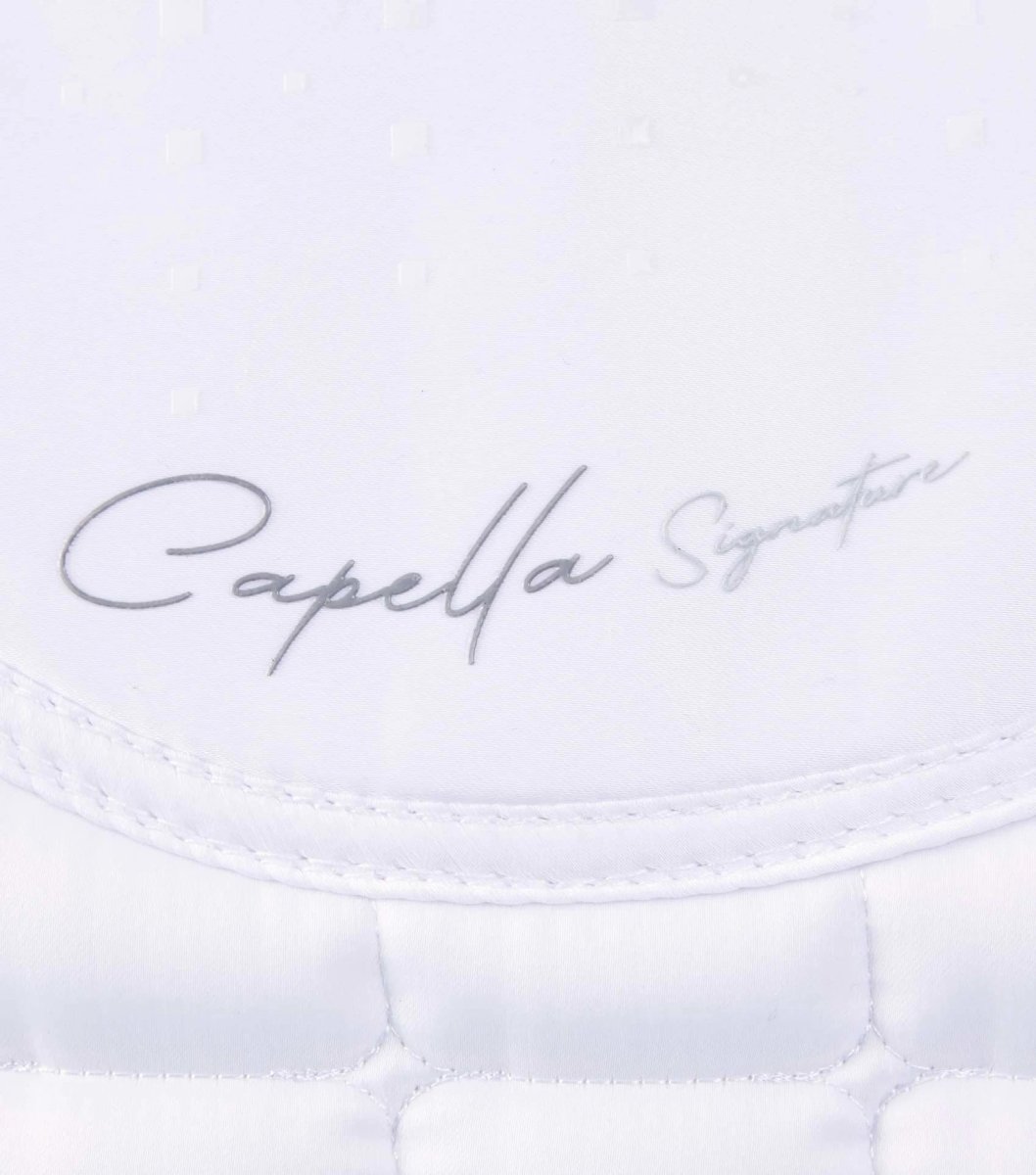 PEI Capella Anti-Slip Wool Dressage Satin Saddle Pad + BONUS Bag - Active Equine