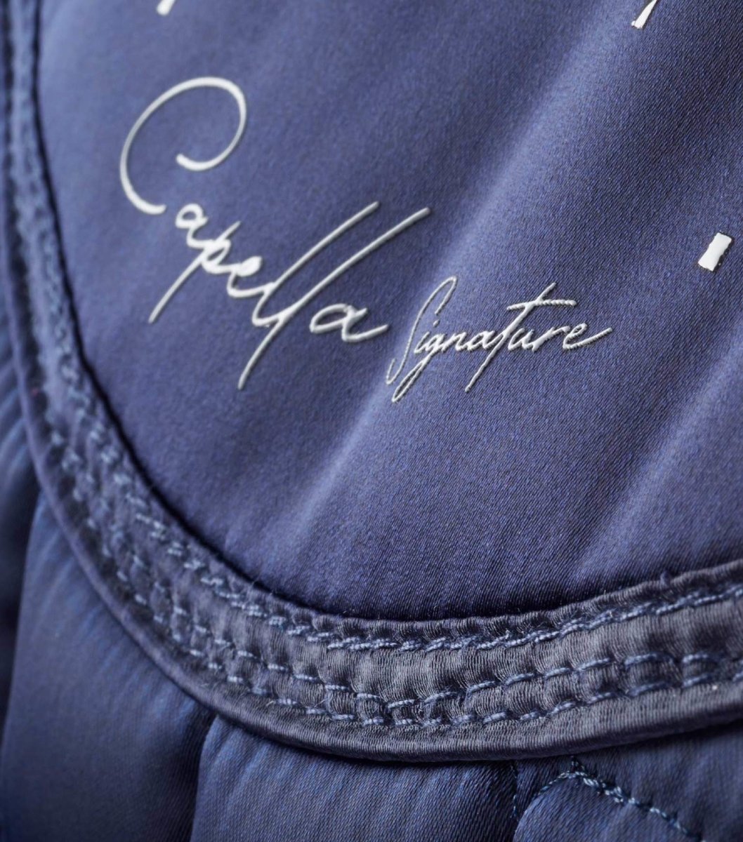PEI Capella Anti-Slip Wool Dressage Satin Saddle Pad + BONUS Bag - Active Equine