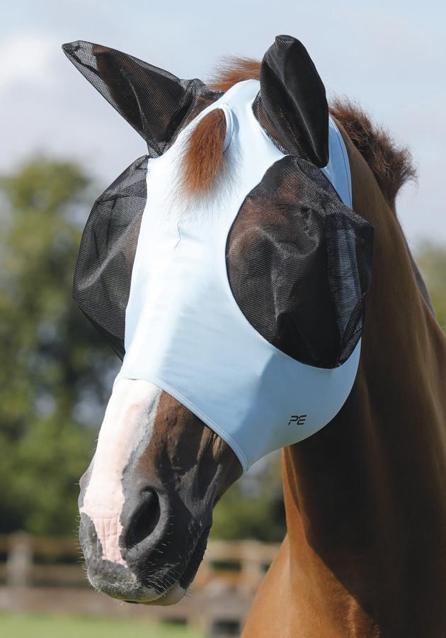 Lycra Fly Mask 70 UV Reflective PEI Active Equine