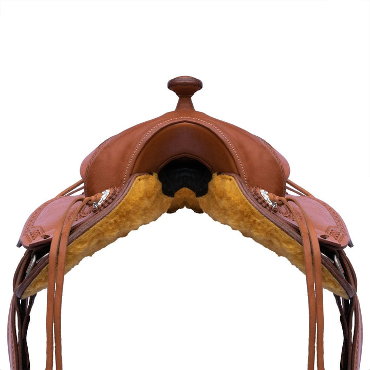 Syd Hill Byron Treeless Western Saddle - Active Equine