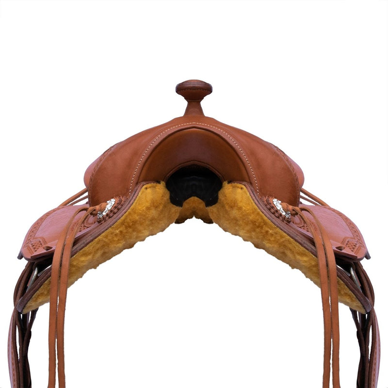 Syd Hill Byron Treeless Western Saddle - Active Equine