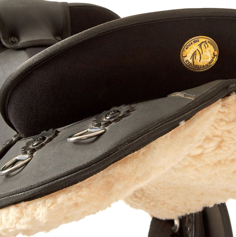 Syd Hill Half Breed Saddle, Synthetic - Non Adjustable Tree - Active Equine