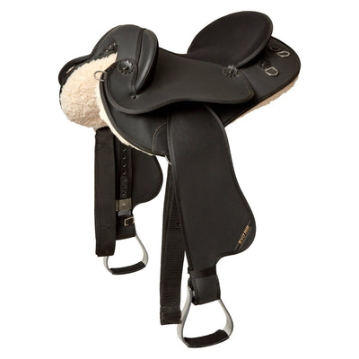 Syd Hill Half Breed Saddle, Synthetic - Non Adjustable Tree - Active Equine