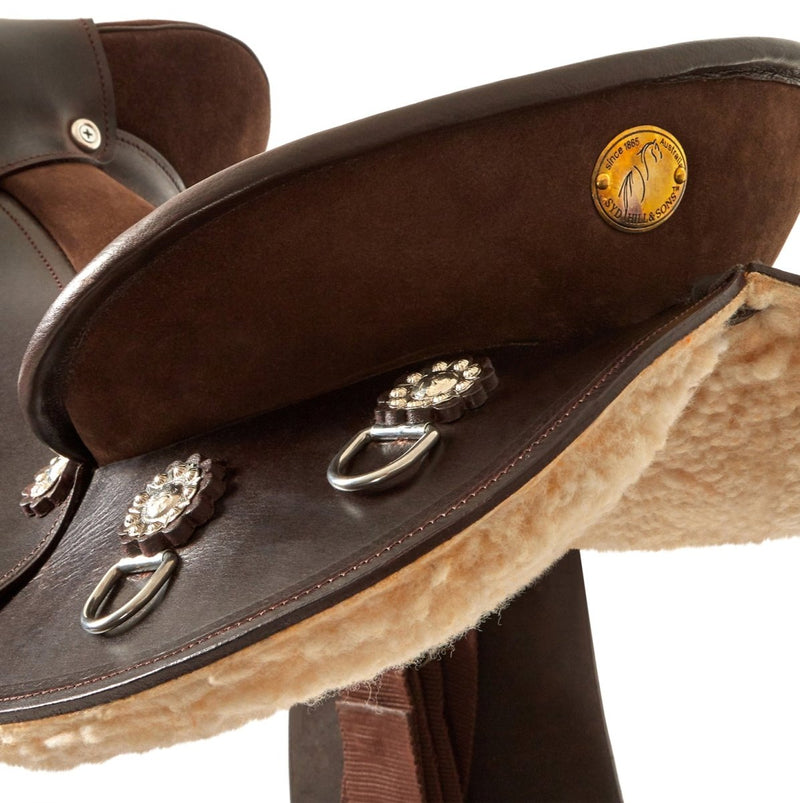 Syd Hill Premium Half Breed Saddle, Leather - Non Adjustable Tree - Active Equine