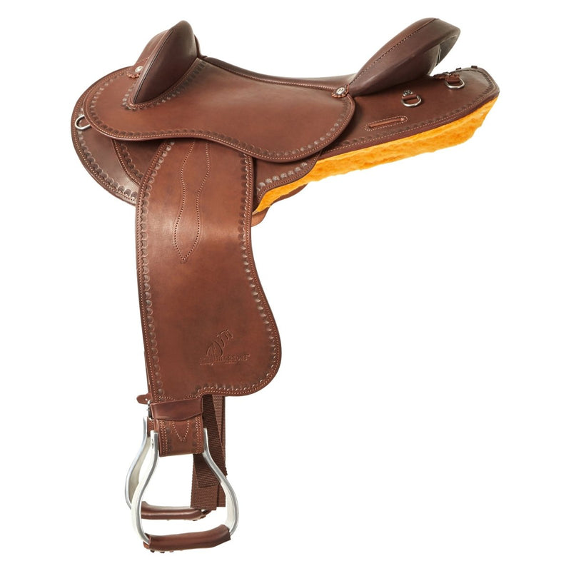 Syd Hill Premium Half Breed Saddle, Leather - SHX Adjustable Tree - Active Equine