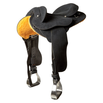 Syd Hill Premium Half Breed Saddle, Synthetic - SHX Adjustable Tree - Active Equine