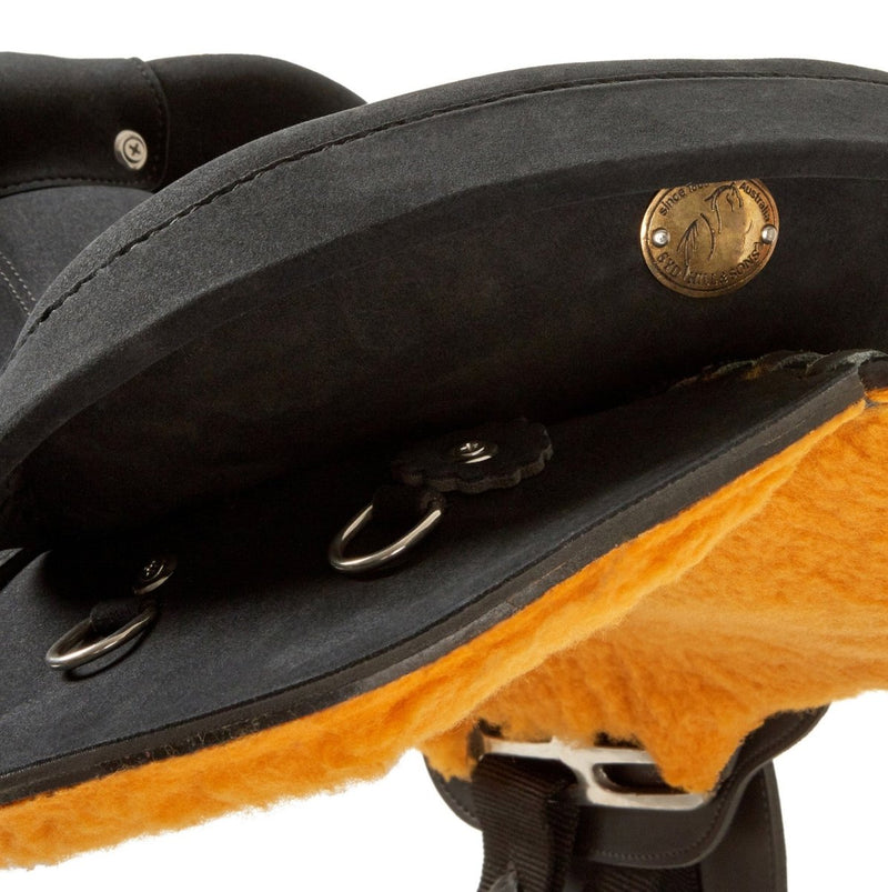 Syd Hill Premium Half Breed Saddle, Synthetic - SHX Adjustable Tree - Active Equine