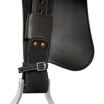 Syd Hill Premium Stock Saddle with Swinging Fender, Synthetic - SHX Adjustable Tree - Active Equine