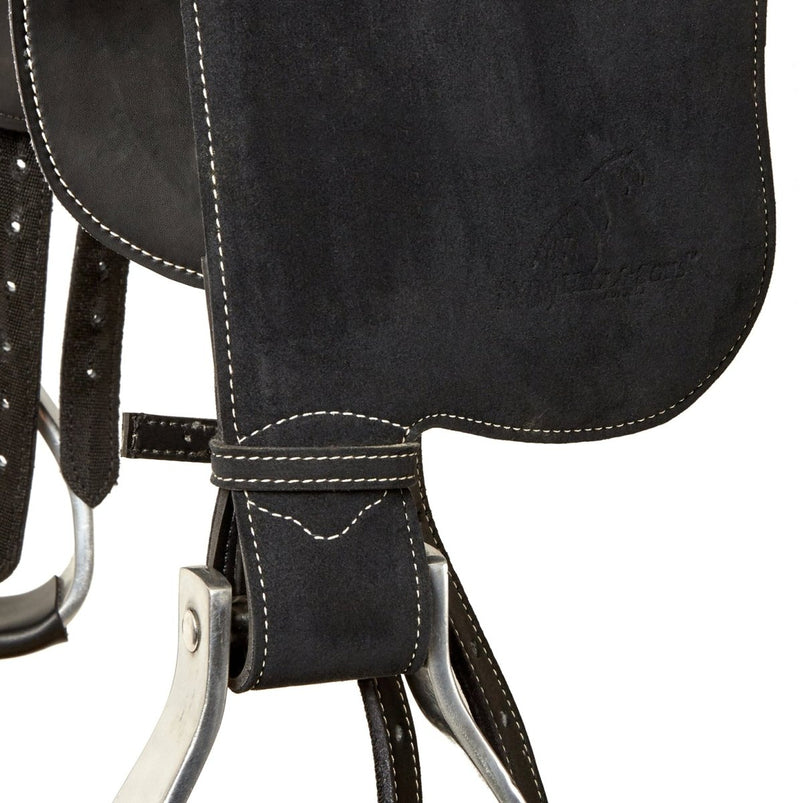 Syd Hill Premium Stock Saddle with Swinging Fender, Synthetic - SHX Adjustable Tree - Active Equine