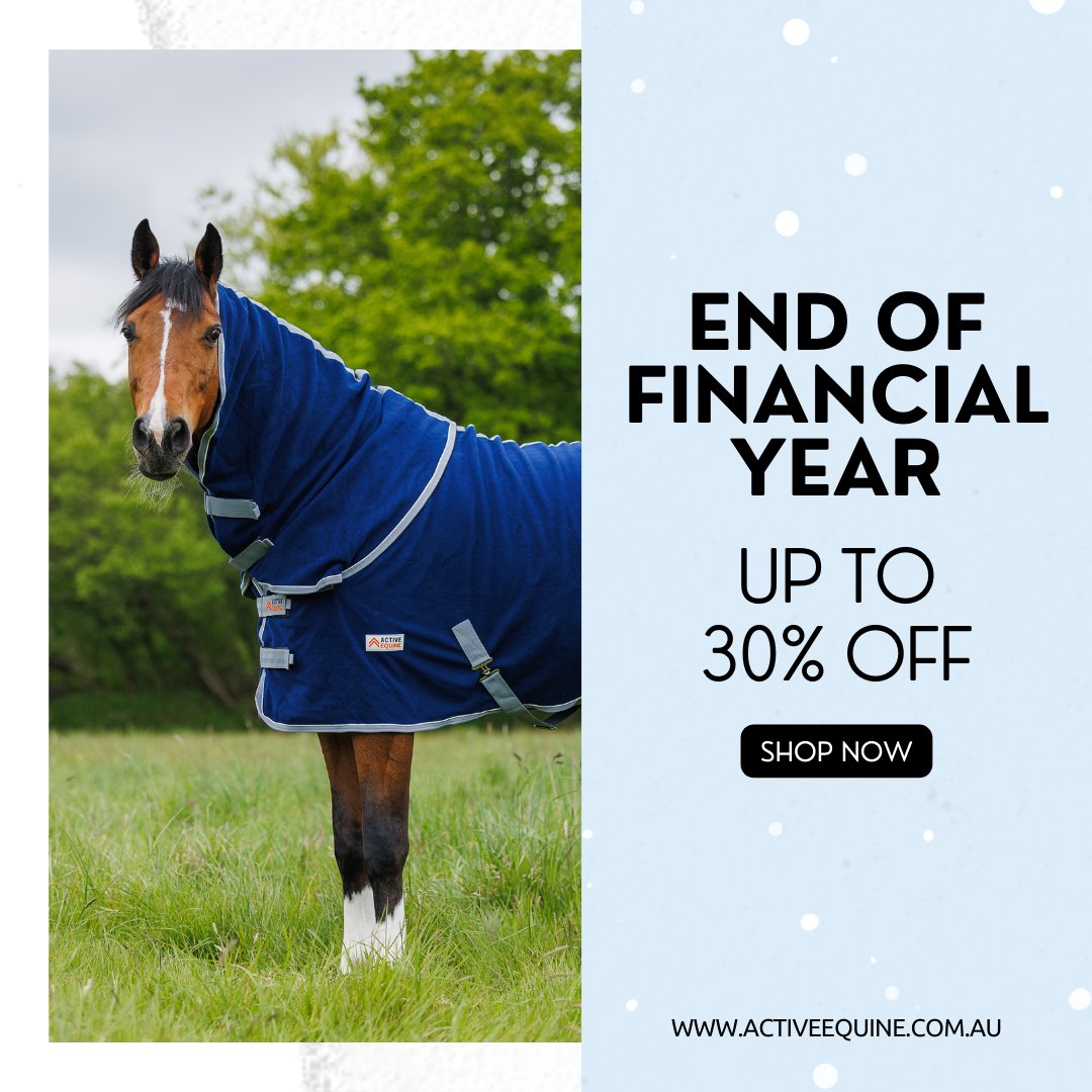 End of Financial Year Horse Rug Sale - Active Equine