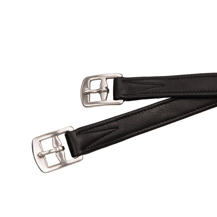 Syd Hill Soft Leather Stirrup Leathers with Nylon Insert