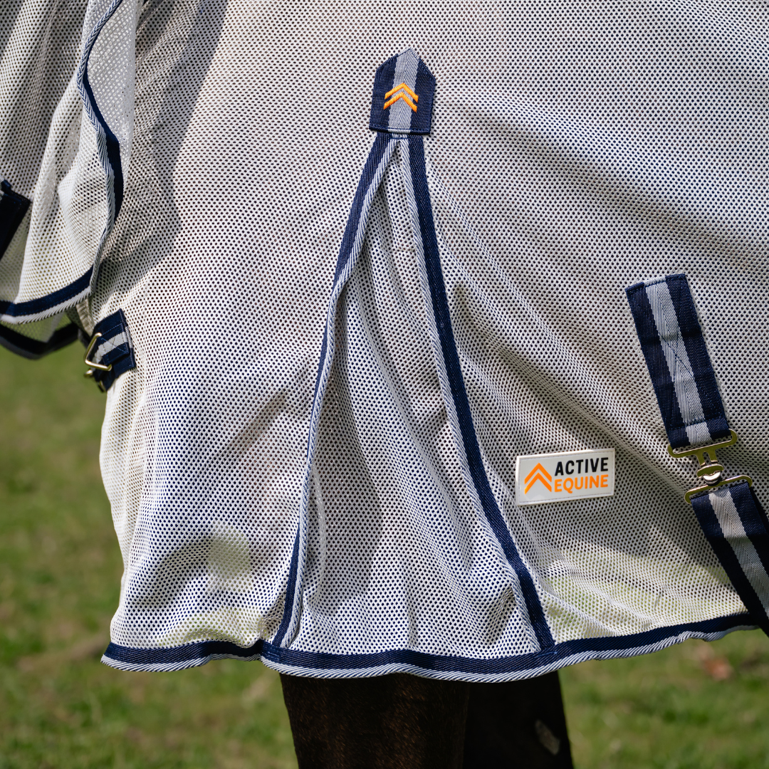 Hybrid Rainsheet Combo Rug 600D Grey | Active Equine - Active Equine