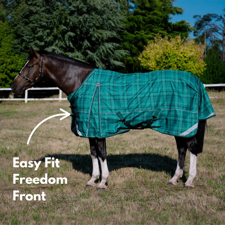AE Freedom Detach-a-neck Combo 0g Rainsheet - Active Equine