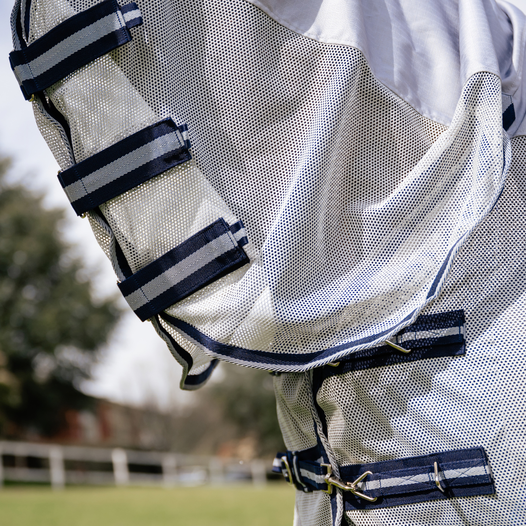 Hybrid Rainsheet Combo Rug 600D Grey | Active Equine - Active Equine