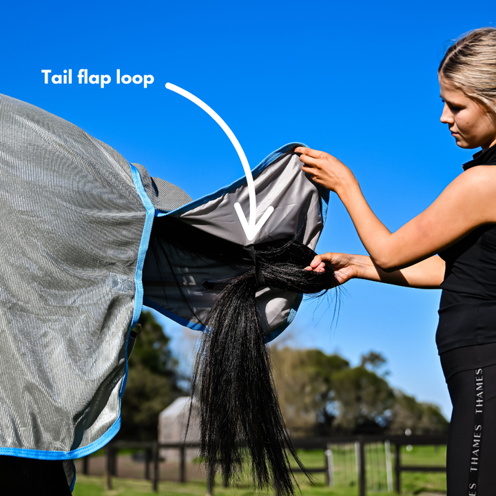 AeroMax Fly Rug with Belly Wrap