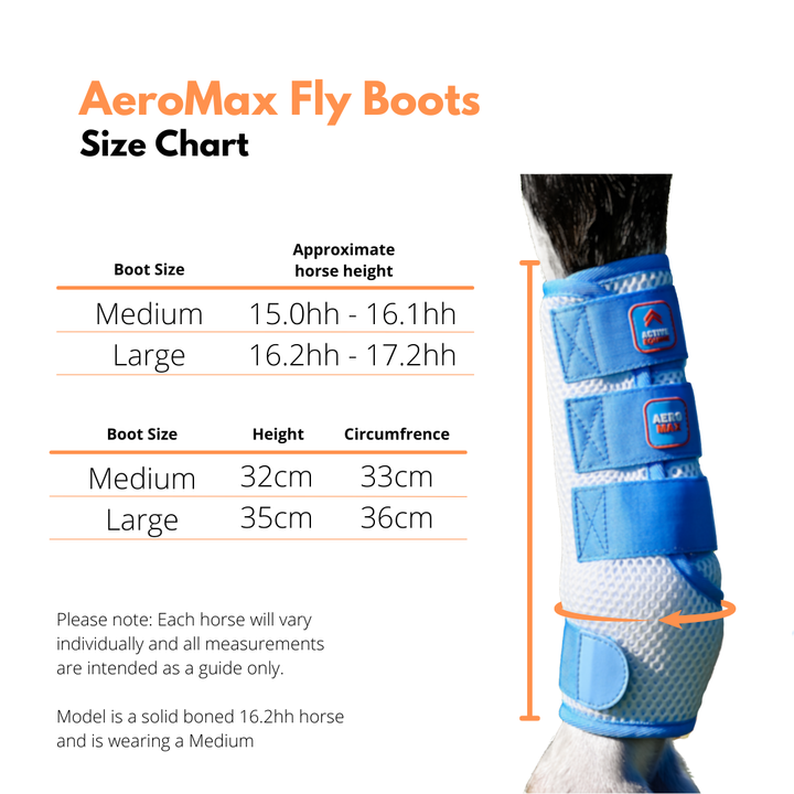 AeroMax Fly Mesh Horse Boots (set of 2)