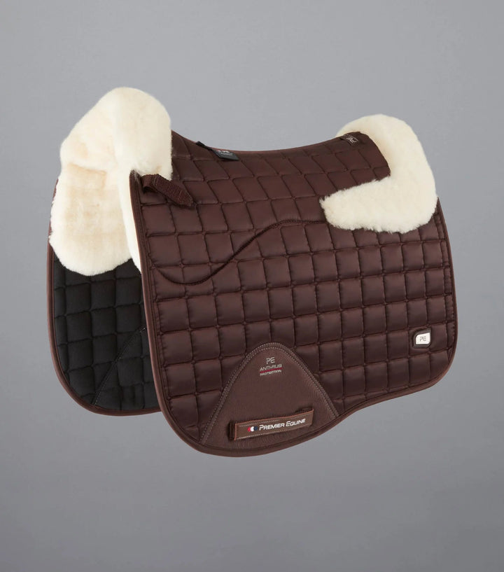 Atlantis CC Satin Wool Dressage Saddle Pad | Premier Equine - Active Equine