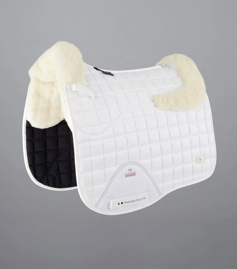 Atlantis CC Satin Wool Dressage Saddle Pad | Premier Equine - Active Equine