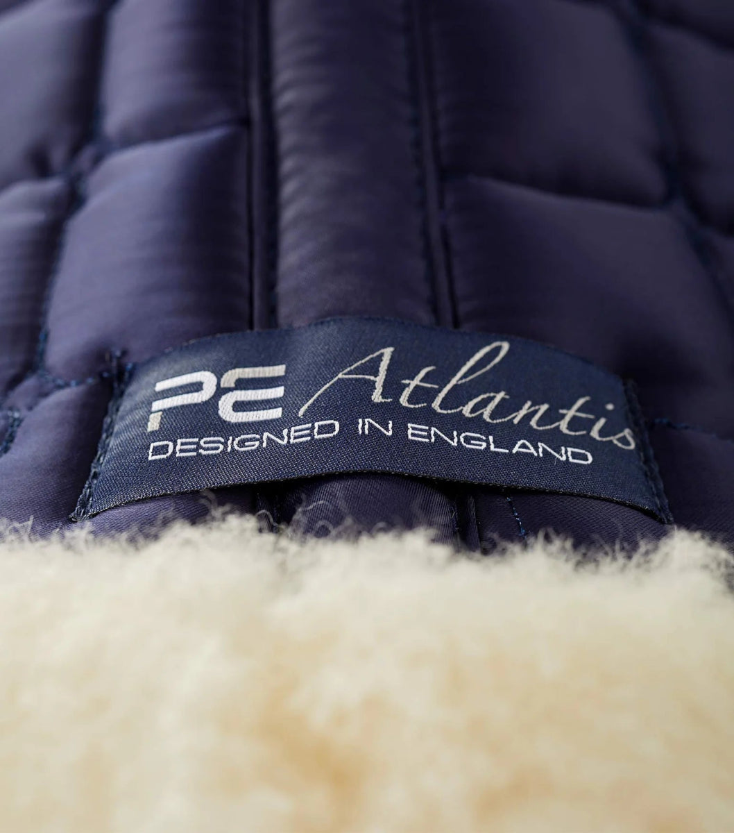 Atlantis CC Satin Wool Dressage Saddle Pad | Premier Equine - Active Equine