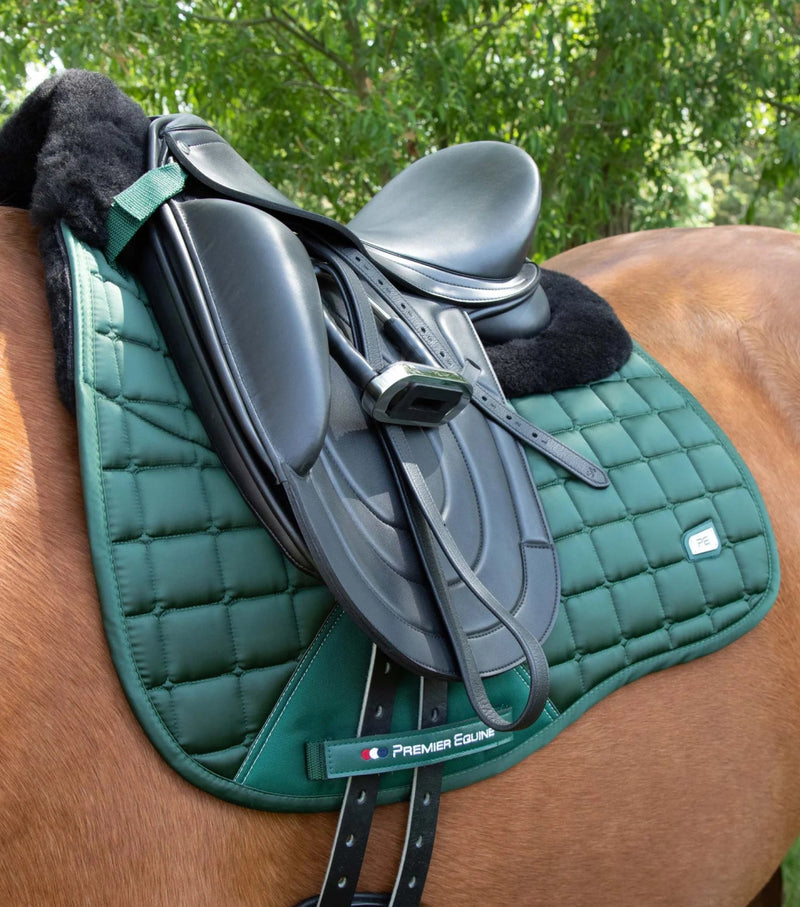 Atlantis CC Satin Wool Dressage Saddle Pad | Premier Equine - Active Equine