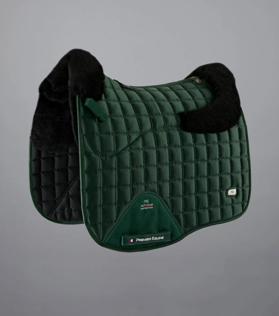 Atlantis CC Satin Wool Dressage Saddle Pad | Premier Equine - Active Equine