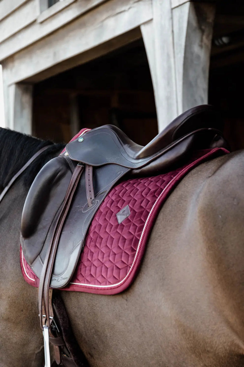 Dressage Saddle Pad Velvet | Kentucky Horsewear - Active Equine