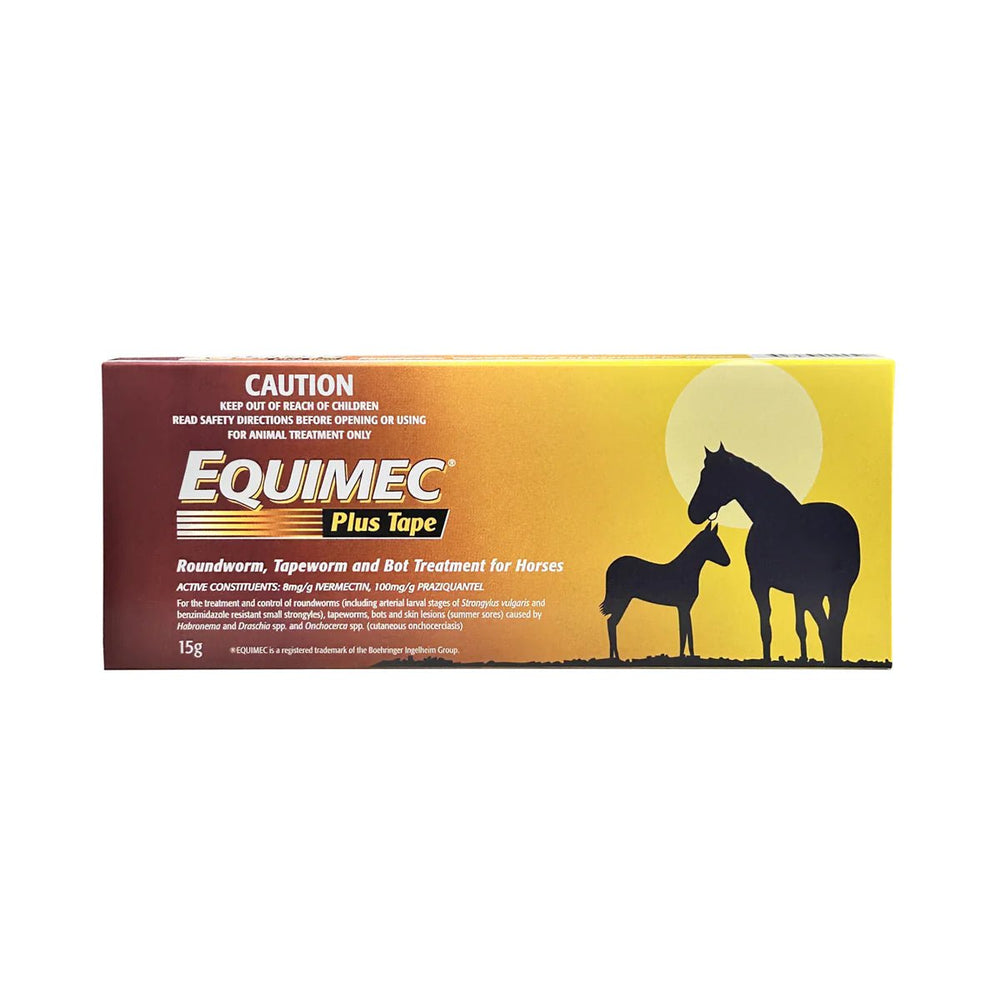 Equimec Plus Tape Horse Worming Paste - Active Equine