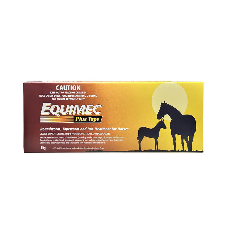 Equimec Plus Tape Horse Worming Paste - Active Equine