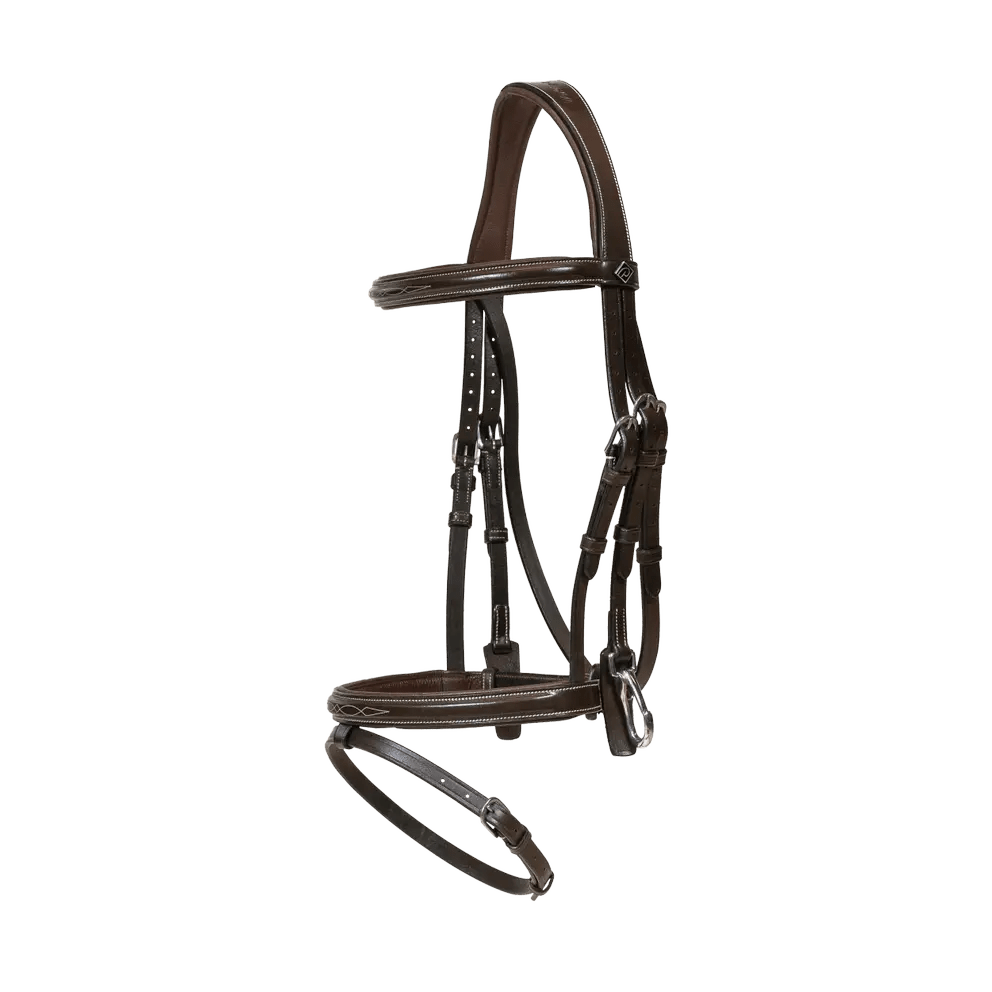 Flash Noseband Bridle with Snap Cheekpieces | Dyon - Active Equine