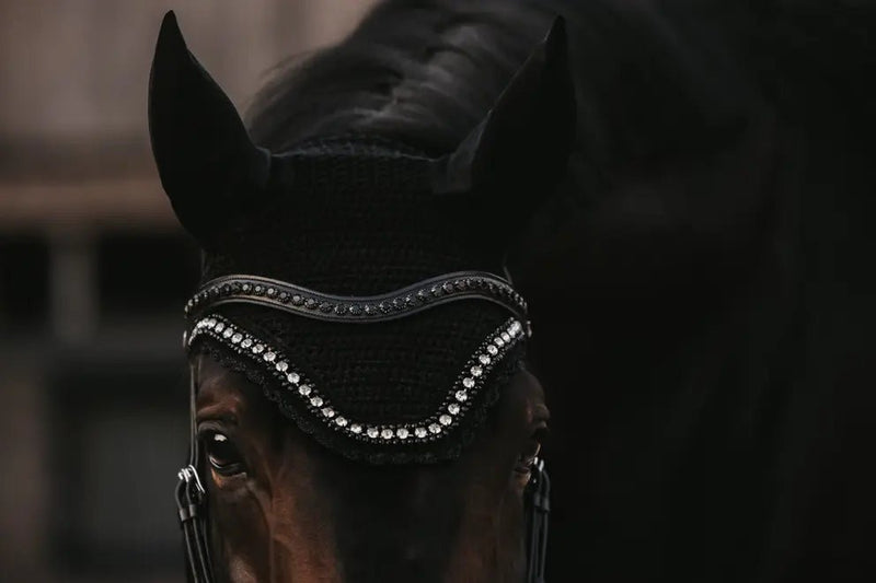 Fly Veil Wellington Big Stone and Pearl Soundless | Kentucky - Active Equine