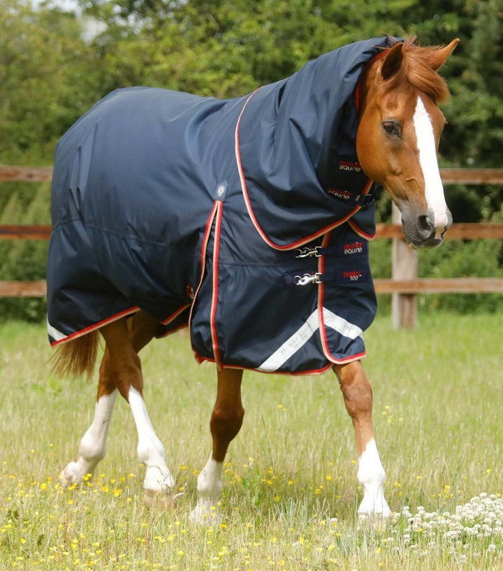 OUTLET PEI Buster 100g Turnout Winter Rug (detachable neck) - Active Equine