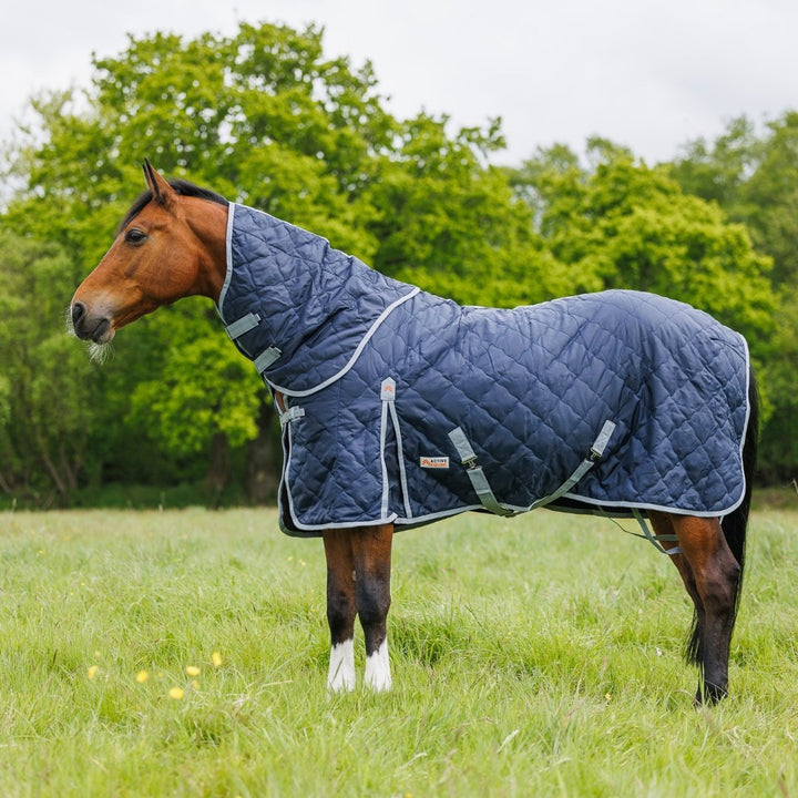 OUTLET Quilted Stable Rug with Detachable Neck | Active Equine - Active Equine