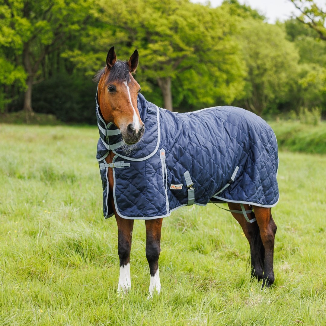 OUTLET Quilted Stable Rug with Detachable Neck | Active Equine - Active Equine