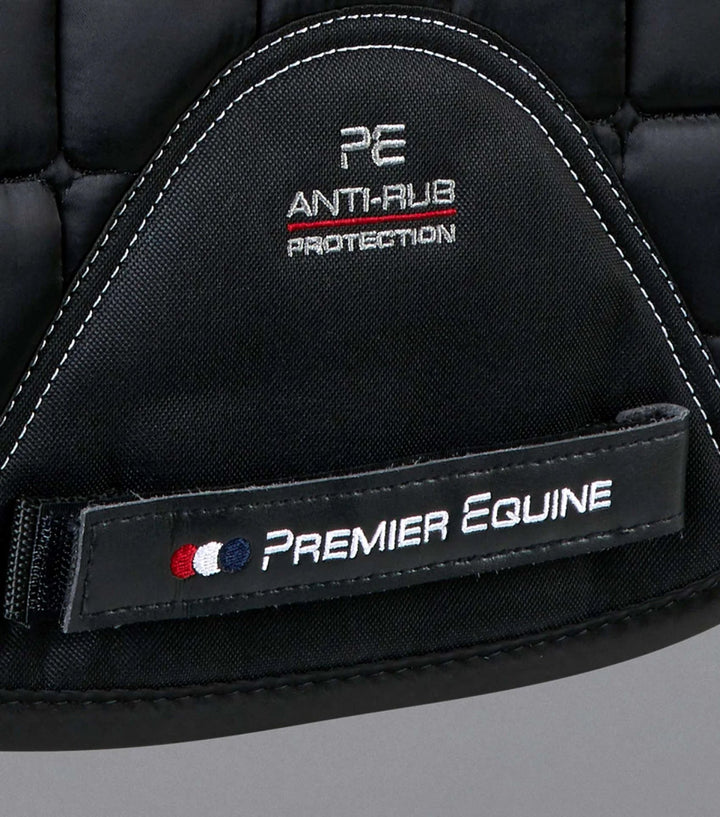 PEI Capella Anti - Slip Wool GP/Jump Satin Saddle Pad + BONUS Bag - Active Equine